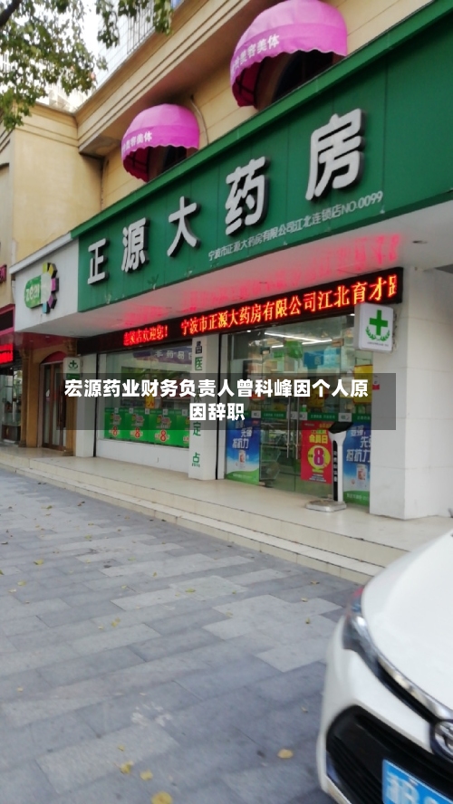 宏源药业财务负责人曾科峰因个人原因辞职