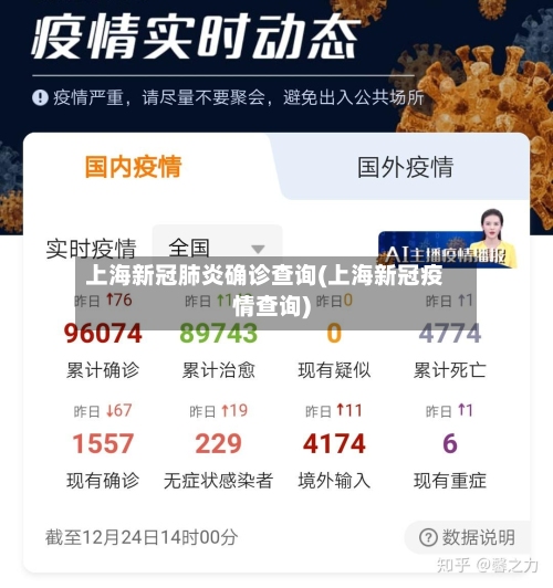上海新冠肺炎确诊查询(上海新冠疫情查询)-第3张图片