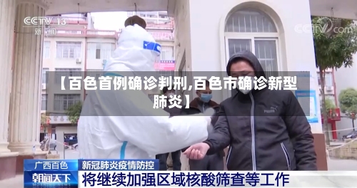 【百色首例确诊判刑,百色市确诊新型肺炎】-第3张图片