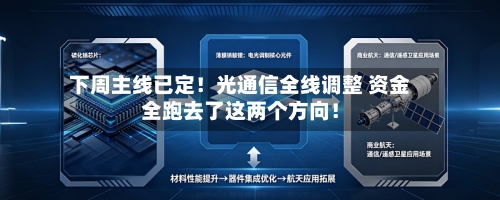 下周主线已定！光通信全线调整 资金全跑去了这两个方向！-第2张图片