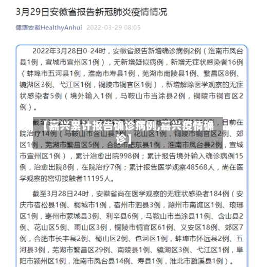 【嘉兴累计报告确诊病例,嘉兴疫情确诊】-第3张图片