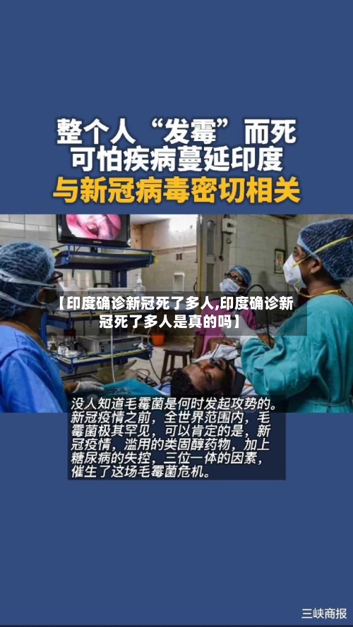 【印度确诊新冠死了多人,印度确诊新冠死了多人是真的吗】-第1张图片