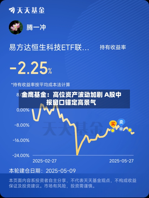 金鹰基金：高位资产波动加剧 A股中报窗口锚定高景气-第2张图片