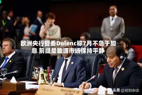 欧洲央行管委Dolenc称7月不急于加息 前提是能源市场保持平静