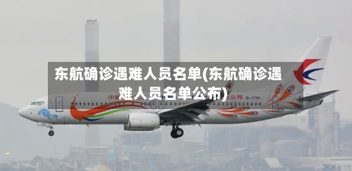 东航确诊遇难人员名单(东航确诊遇难人员名单公布)-第2张图片