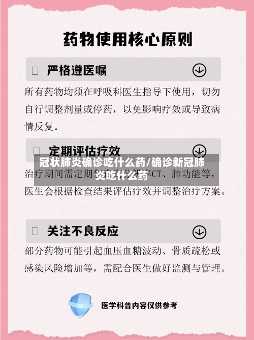 冠状肺炎确诊吃什么药/确诊新冠肺炎吃什么药-第2张图片