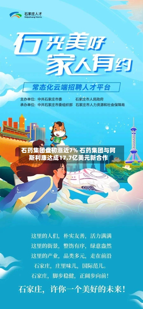 石药集团盘初涨近7% 石药集团与阿斯利康达成17.7亿美元新合作-第1张图片