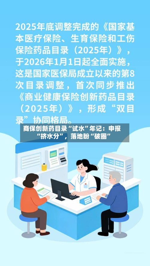 商保创新药目录“试水”年记：申报“挤水分”，落地盼“破圈”