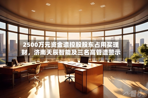 2500万元资金遭控股股东占用买理财	，济南天辰智能及三名高管遭警示-第2张图片