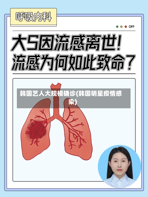 韩国艺人大规模确诊(韩国明星疫情感染)