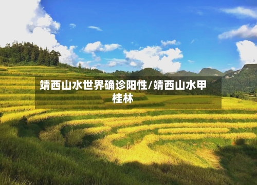 靖西山水世界确诊阳性/靖西山水甲桂林-第2张图片