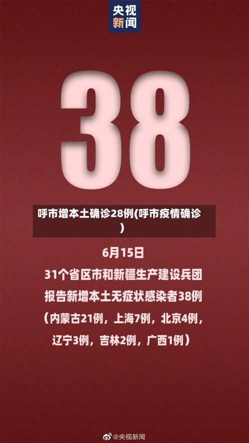呼市增本土确诊28例(呼市疫情确诊)