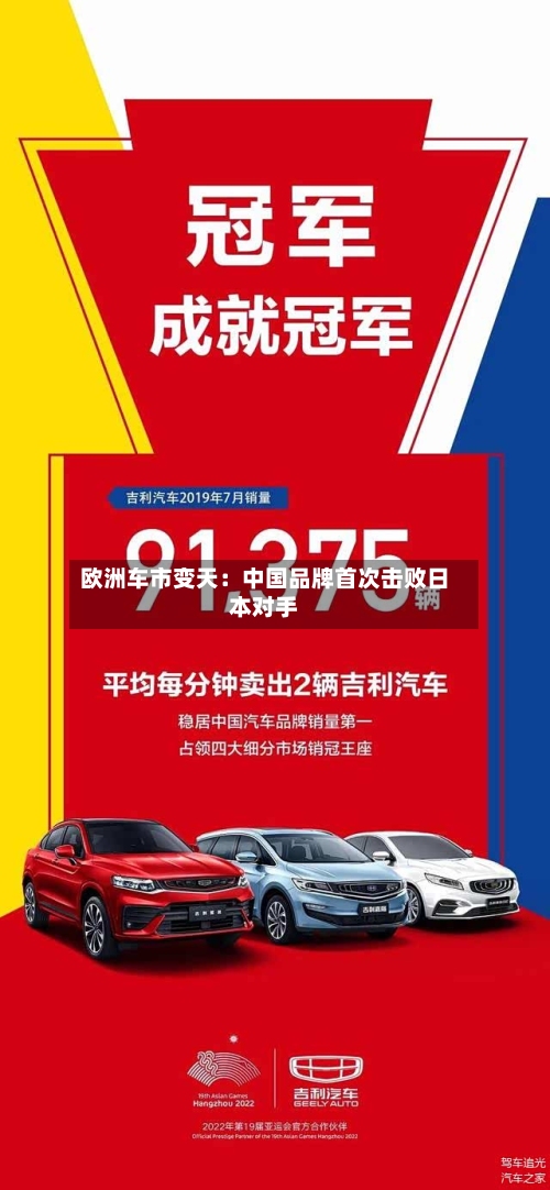 欧洲车市变天:中国品牌首次击败日本对手-第3张图片