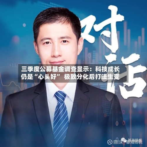 三季度公募基金调查显示：科技成长仍是“心头好”  极致分化后打法生变-第2张图片